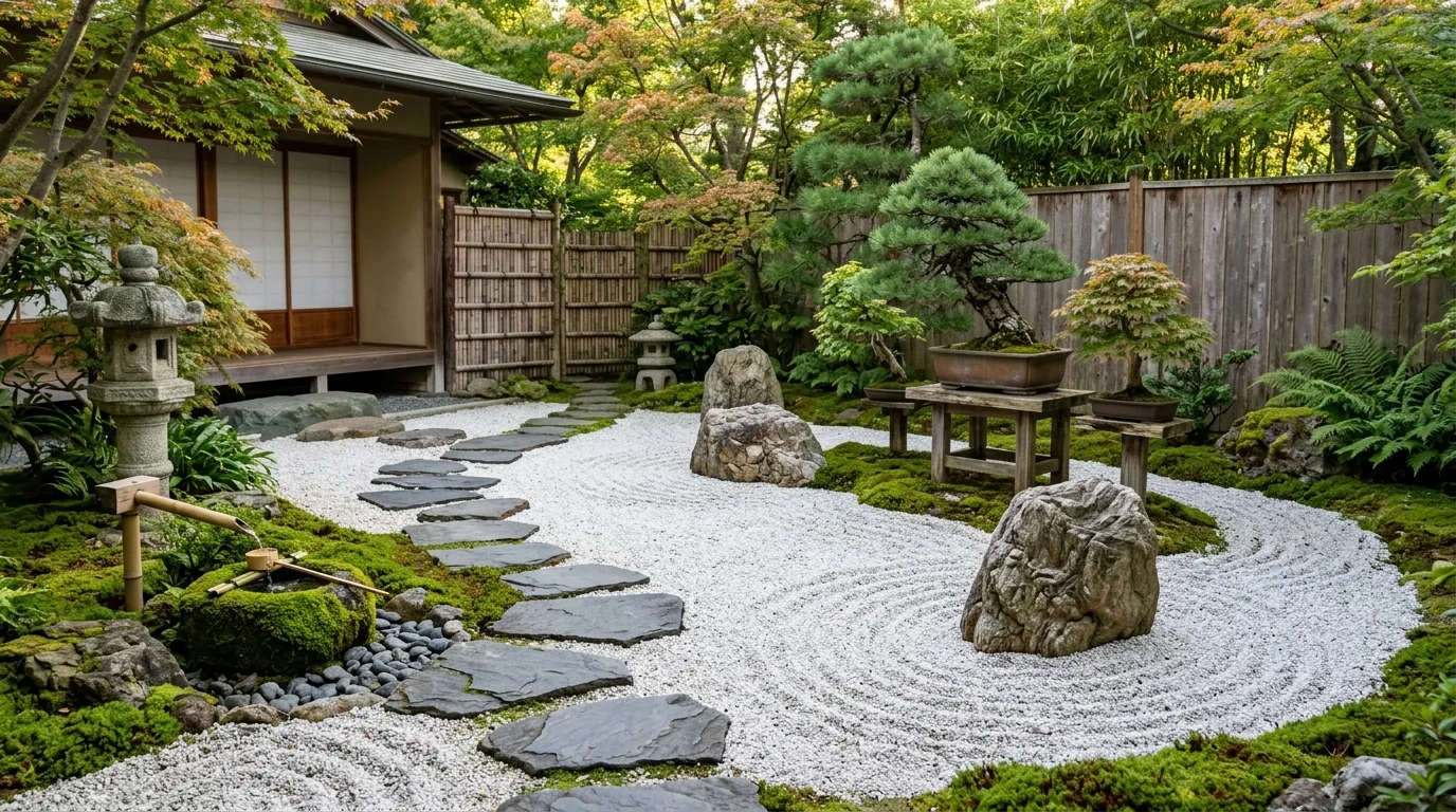 White Rock Side Yard Treatment